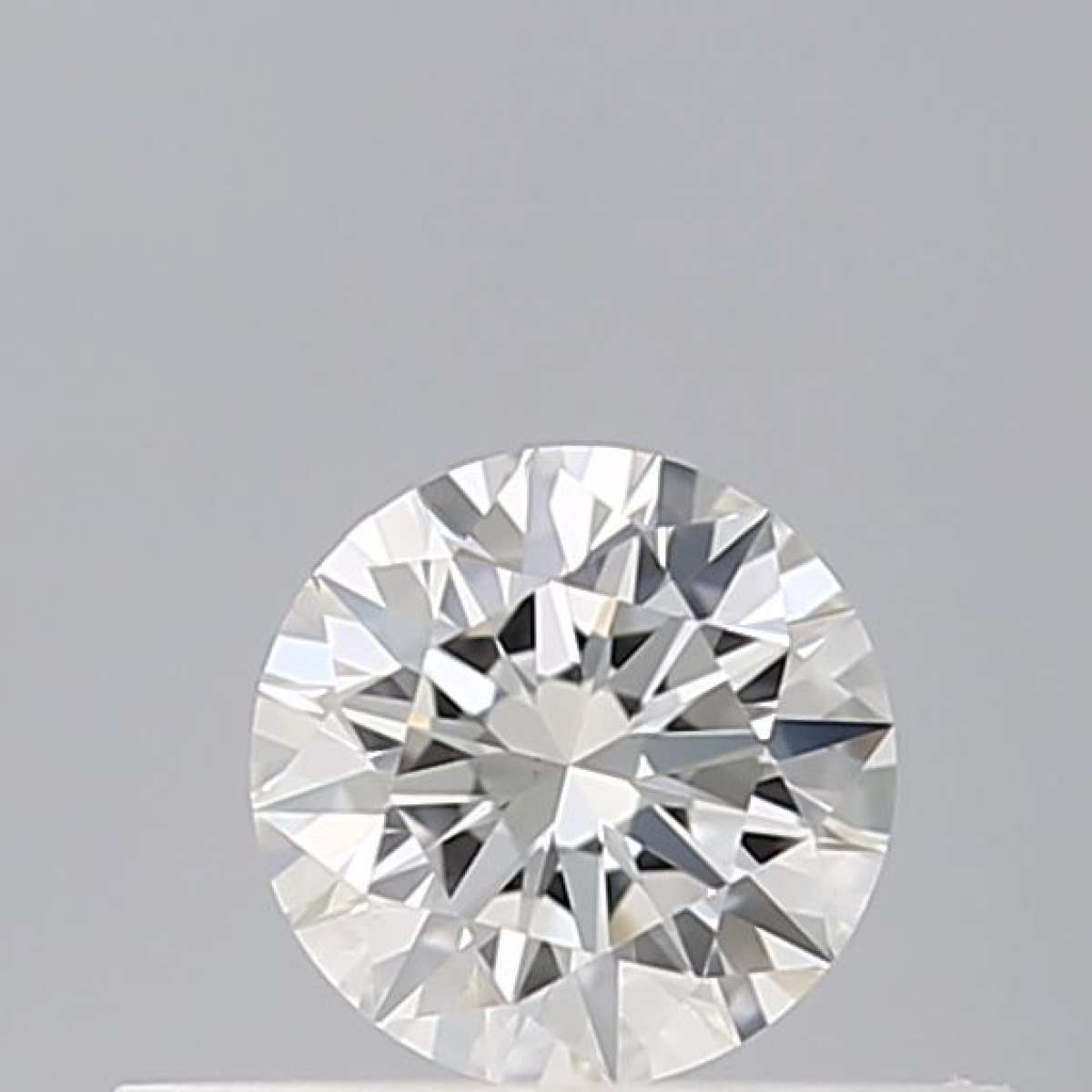 Certified Diamond IGI Carats 0.22 Color F Clarity VVS2  EX  EX  EX Fluorescence NON Brown No Milky No EyeClean 100%