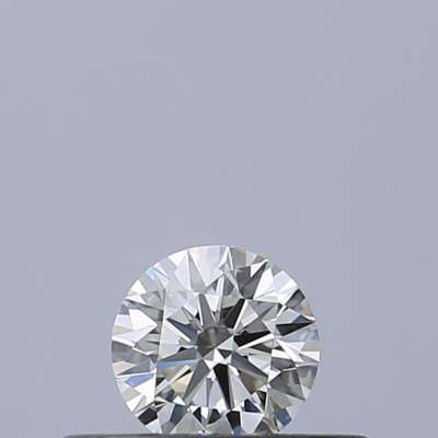 Certified Diamond IGI Carats 0.19 Color G Clarity VVS2  EX  EX  EX Fluorescence NON Brown No Milky No EyeClean 100%