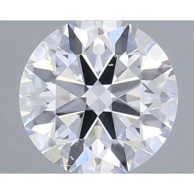 Certified Diamond IGI Carats 0.41 Color D Clarity SI1  EX  EX  EX Fluorescence FNT Brown No Green No Milky No EyeClean 100%