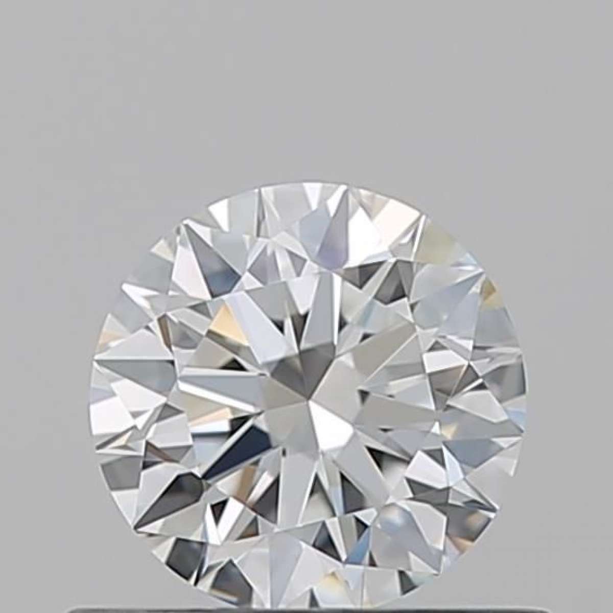 Certified Diamond GIA Carats 0.54 Color F Clarity VVS1  EX  EX  EX Fluorescence MED Brown No Milky No EyeClean 100%