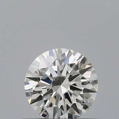 Certified Diamond IGI Carats 0.37 Color G Clarity IF  EX  EX  EX Fluorescence NON Brown No Milky No EyeClean 100%