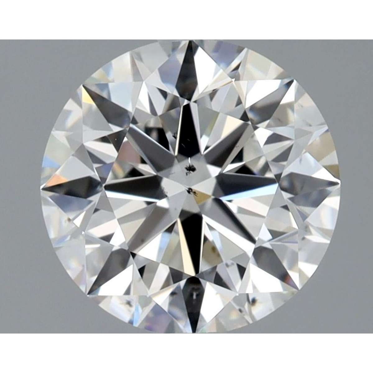 Certified Diamond GIA Carats 1.5 Color F Clarity SI1  EX  EX  EX Fluorescence NON Brown No Green No Milky No EyeClean 100%