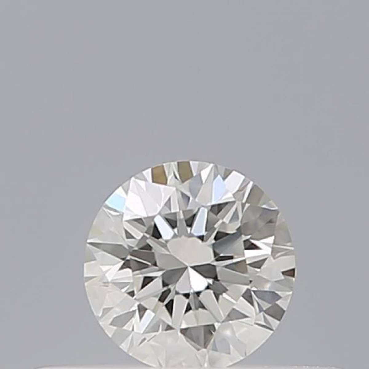 Diamante Certificato GIA Carati 0.19 Colore G Purezza VVS2  VG  EX  EX Fluorescenza MED Brown No Milky No EyeClean 100%