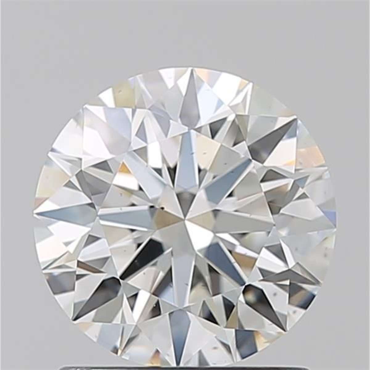 Certified Diamond GIA Carats 1.33 Color H Clarity VS2  EX  EX  EX Fluorescence NON Brown No Milky No EyeClean 100%