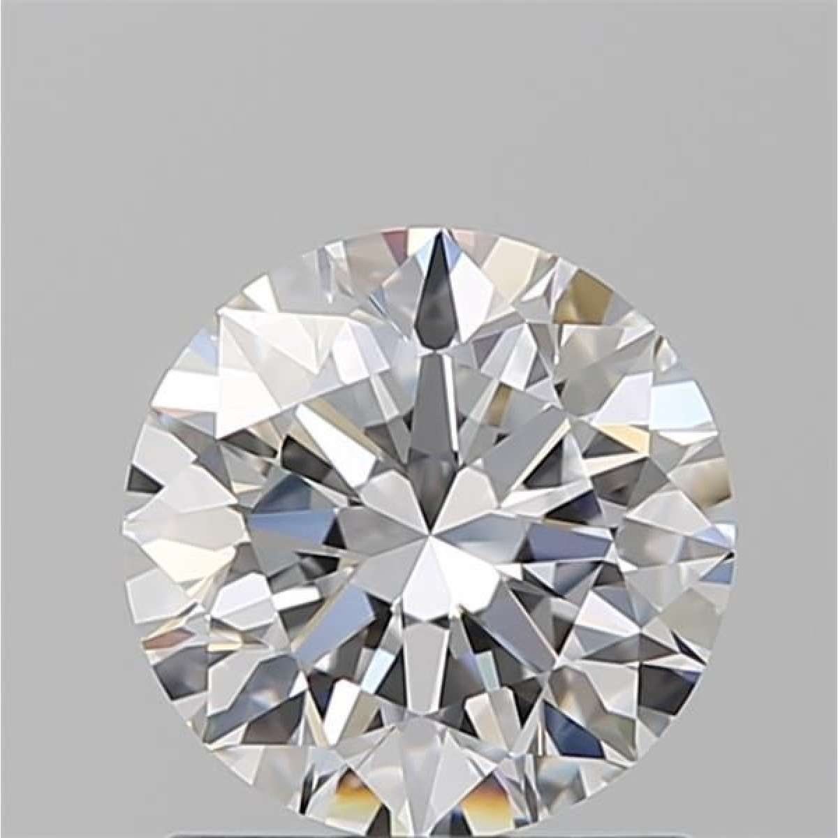 Certified Diamond GIA Carats 1.26 Color D Clarity VVS2  EX  EX  EX Fluorescence NON Brown No Green No Milky No EyeClean 100%