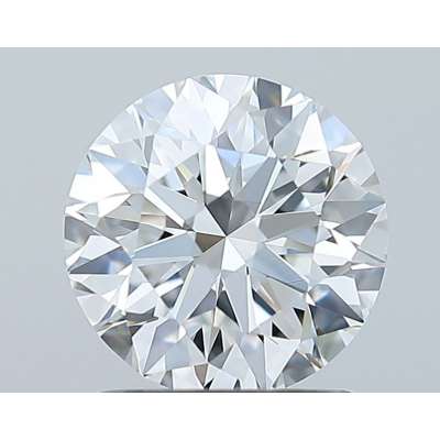 Certified Diamond GIA Carats 1.41 Color D Clarity VVS2  EX  EX  EX Fluorescence MED Brown No Green No Milky No EyeClean 100%