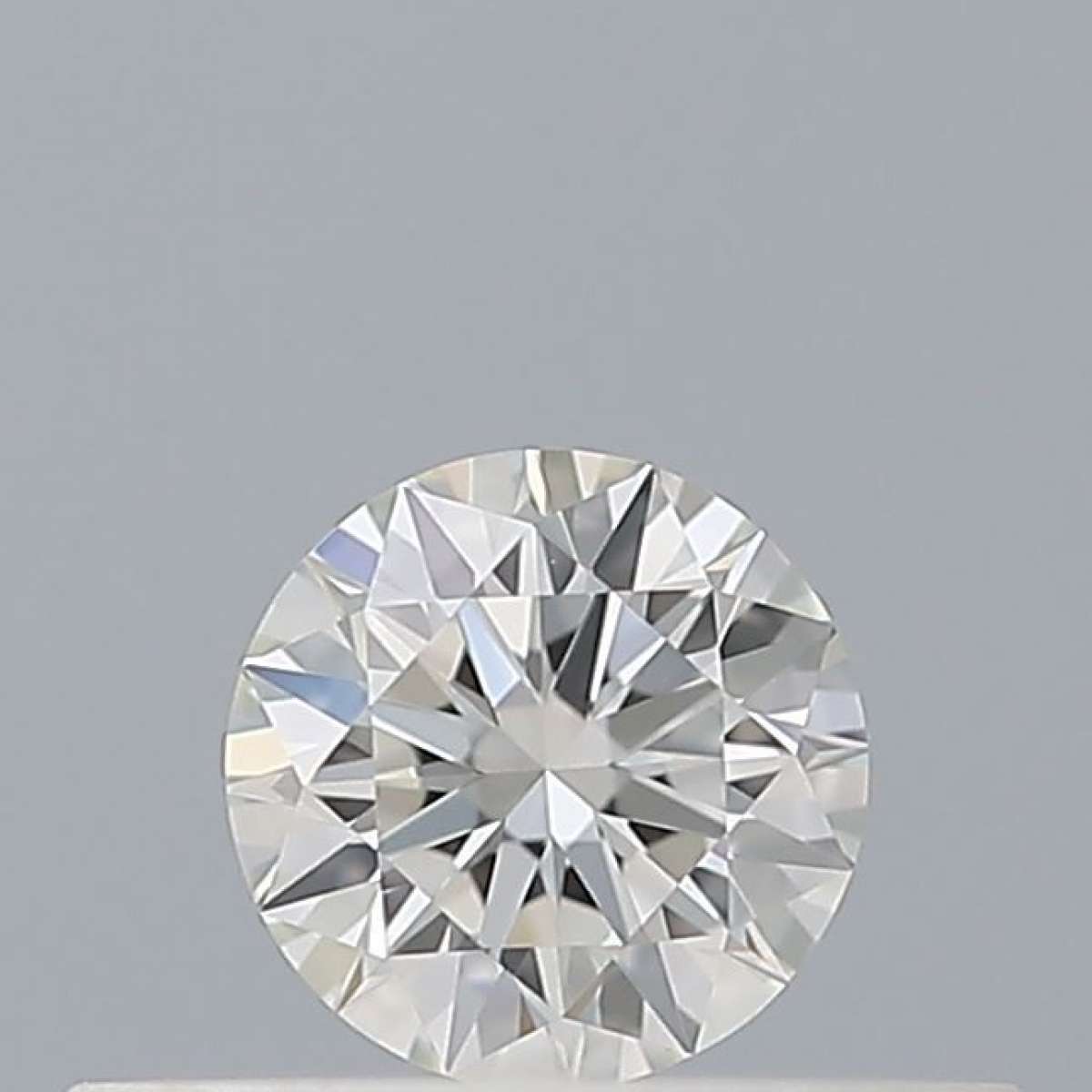 Certified Diamond IGI Carats 0.18 Color F Clarity VVS1  EX  EX  EX Fluorescence NON Brown No Milky No EyeClean 100%