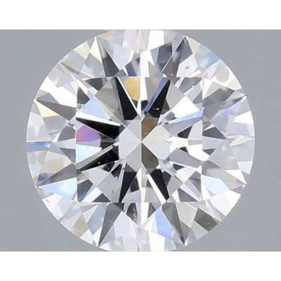 Certified Diamond GIA Carats 0.33 Color D Clarity SI2  EX  EX  EX Fluorescence NON Brown No Green No Milky No EyeClean 100%