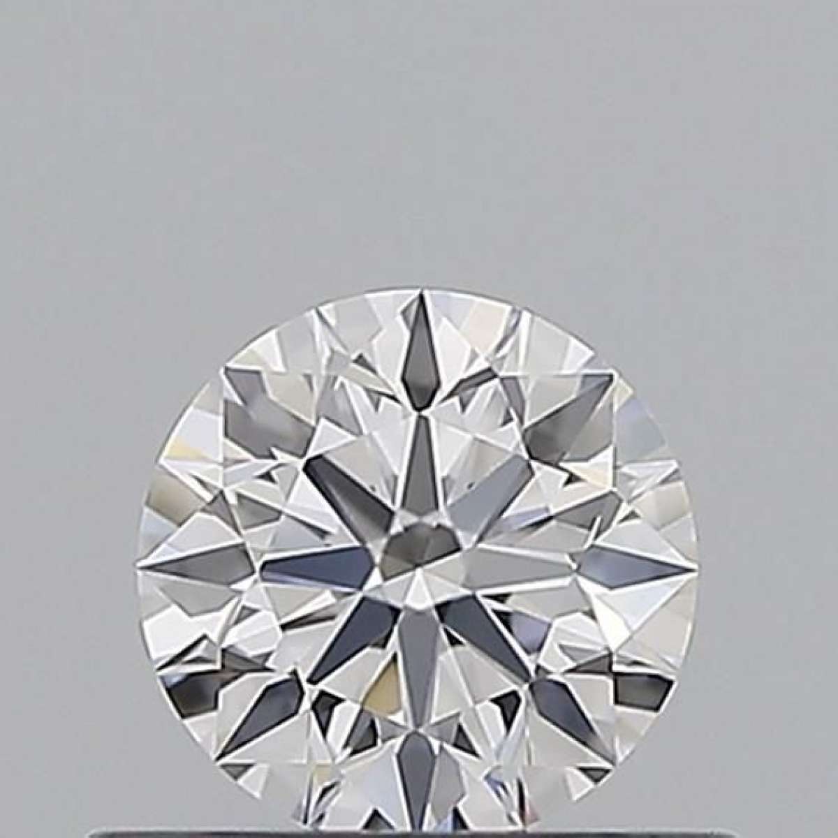 Certified Diamond GIA Carats 0.5 Color D Clarity VVS2  EX  EX  EX Fluorescence FNT Brown No Green No Milky No EyeClean 100%