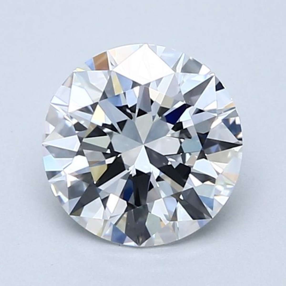 Certified Diamond GIA Carats 1.51 Color D Clarity VS1  EX  EX  EX Fluorescence FNT Brown No Green No Milky No EyeClean 100%