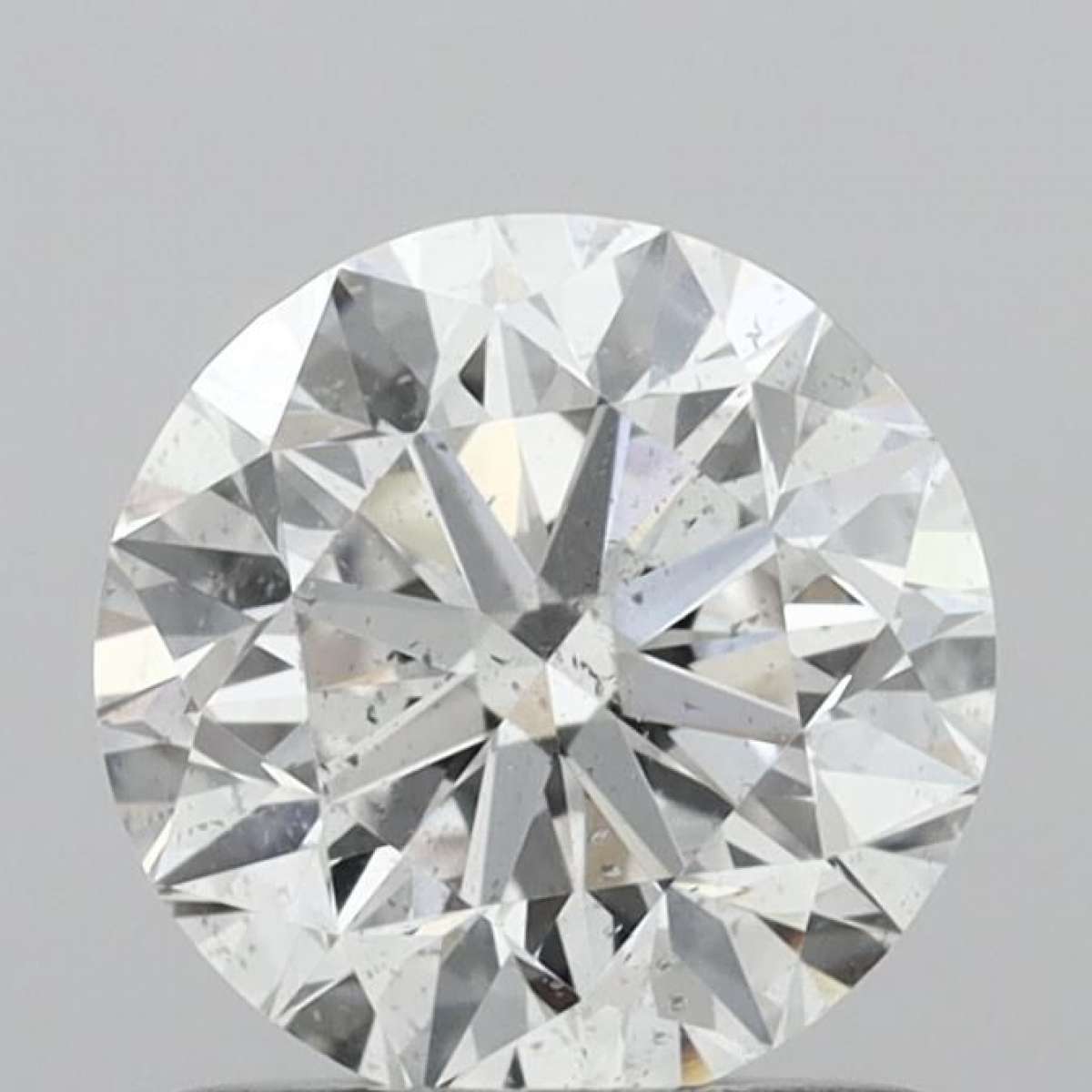 Certified Diamond GIA Carats 1.0 Color F Clarity SI2  VG  EX  VG Fluorescence NON Brown No Milky No EyeClean 100%