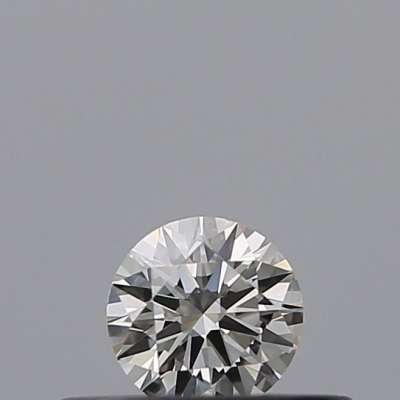 Diamante Certificato GIA Carati 0.18 Colore G Purezza VVS2  EX  EX  EX Fluorescenza NON Brown No Milky No EyeClean 100%