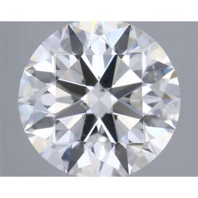 Certified Diamond GIA Carats 1.55 Color F Clarity SI1  EX  EX  EX Fluorescence NON Brown No Green No Milky No EyeClean 100%