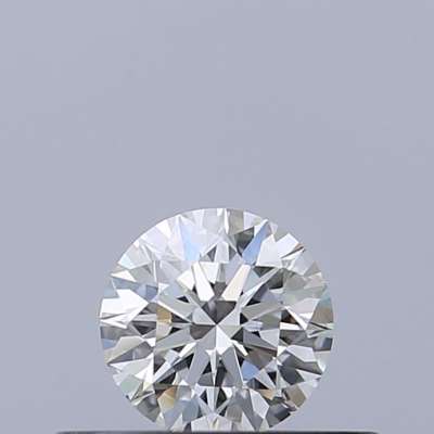 Certified Diamond GIA Carats 0.28 Color F Clarity VVS1  EX  EX  EX Fluorescence FNT Brown No Milky No EyeClean 100%