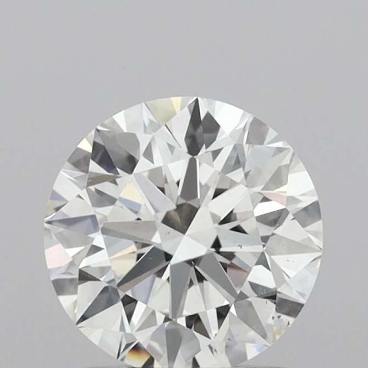 Certified Diamond GIA Carats 1.1 Color H Clarity SI1  EX  EX  EX Fluorescence MED Brown No Milky No EyeClean 100%