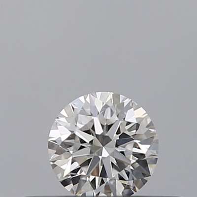 Certified Diamond IGI Carats 0.19 Color E Clarity VVS1  EX  EX  EX Fluorescence FNT Brown No Green No Milky No EyeClean 100%