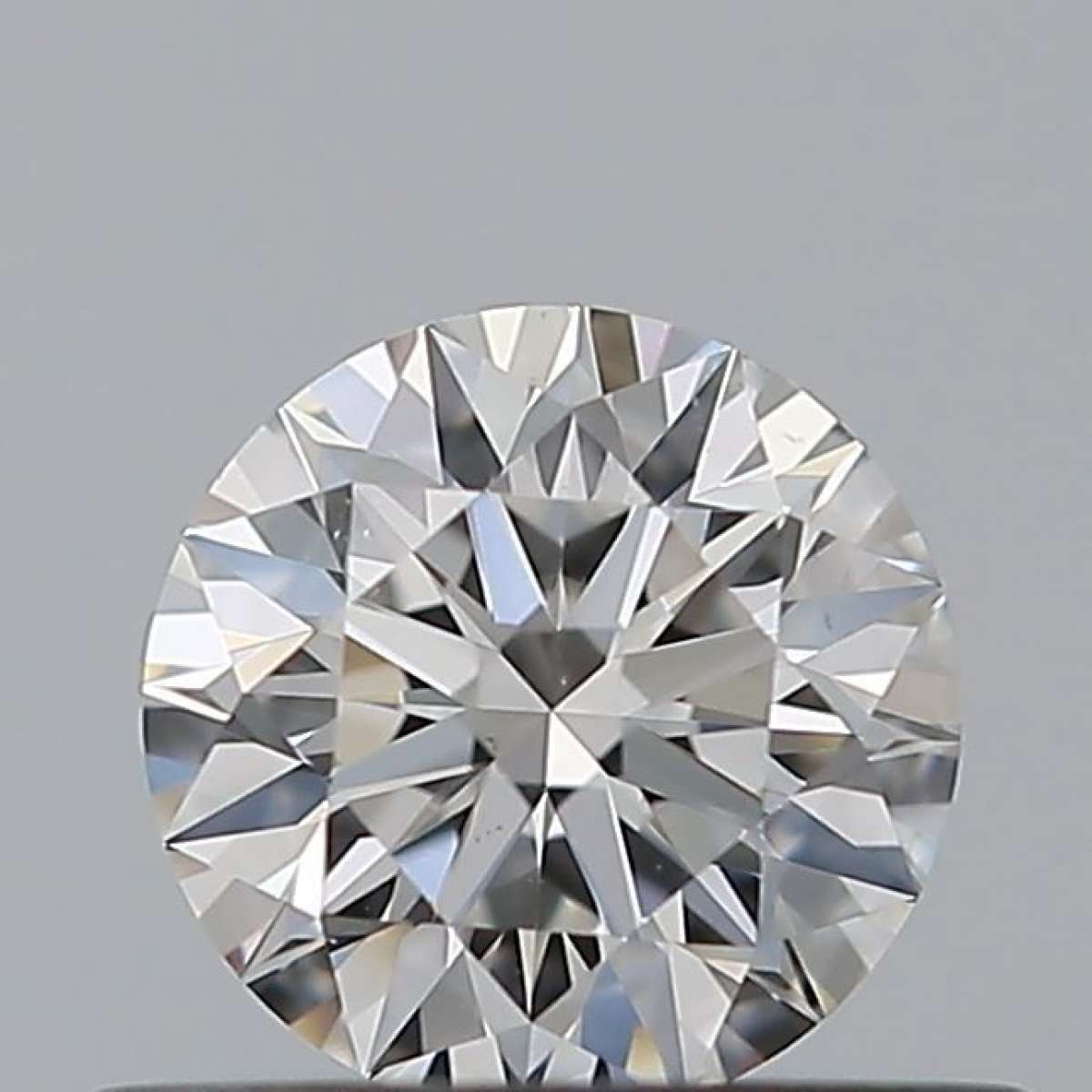 Certified Diamond GIA Carats 0.4 Color F Clarity SI1  EX  EX  EX Fluorescence NON Brown No Milky No EyeClean 100%