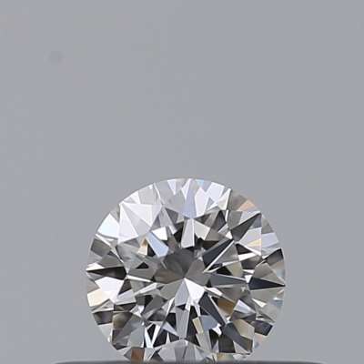 Certified Diamond GIA Carats 0.22 Color F Clarity VVS1  EX  EX  EX Fluorescence FNT Brown No Green No Milky No EyeClean 100%