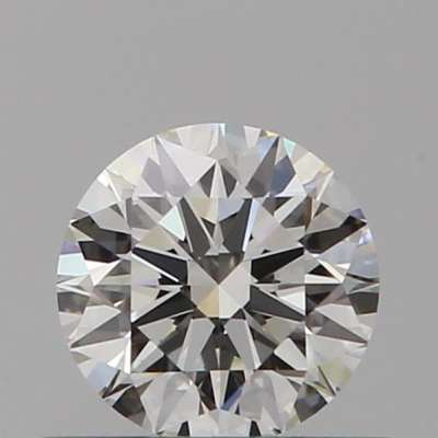 Certified Diamond IGI Carats 0.41 Color G Clarity VVS2  EX  EX  EX Fluorescence NON Brown No Green No Milky No EyeClean 100%