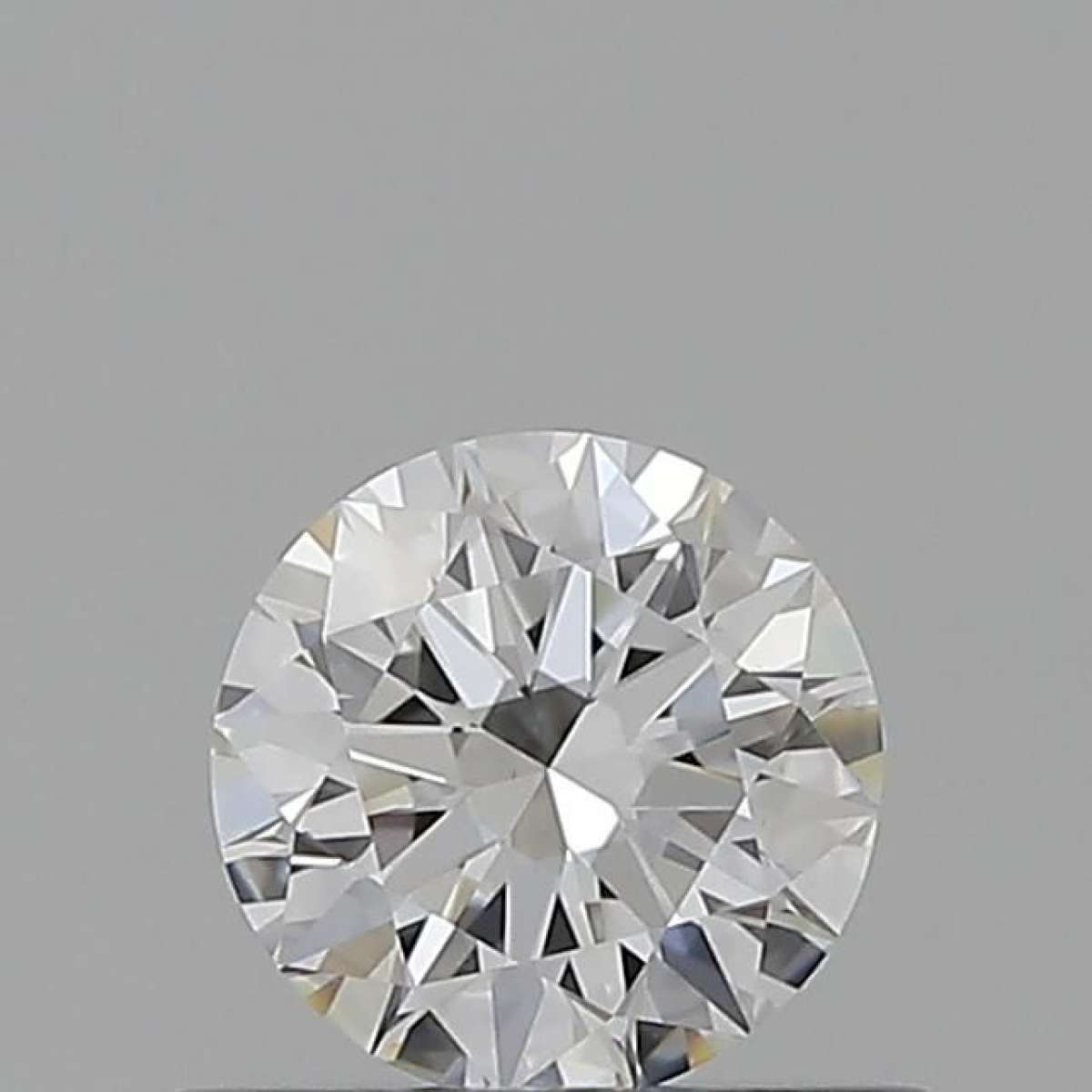 Certified Diamond GIA Carats 0.5 Color F Clarity VVS2  EX  EX  EX Fluorescence FNT Brown No Milky No EyeClean 100%