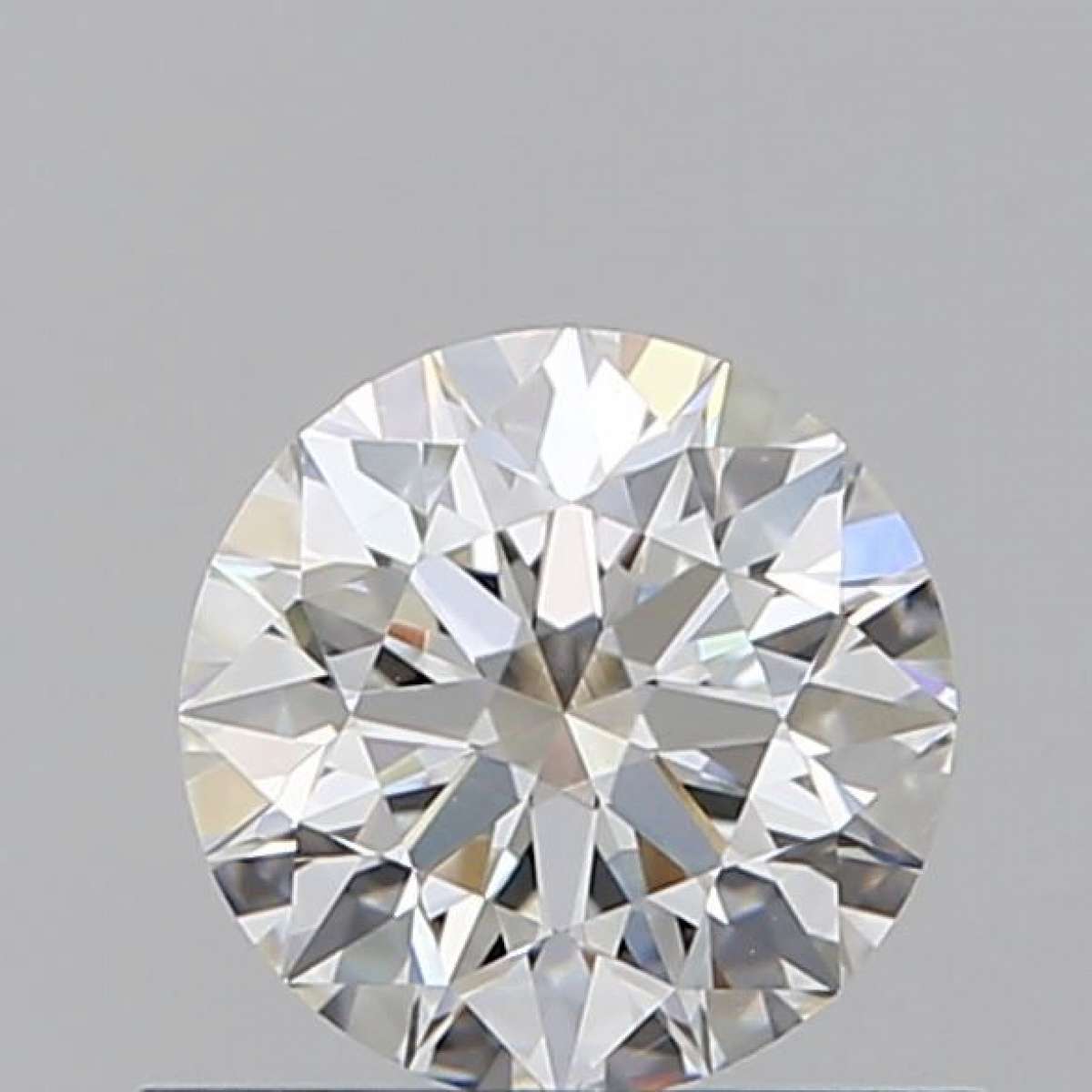 Certified Diamond GIA Carats 0.58 Color F Clarity VS2  EX  EX  EX Fluorescence NON Brown No Green No Milky No EyeClean 100%
