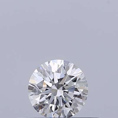 Certified Diamond GIA Carats 0.27 Color D Clarity VVS2  EX  EX  EX Fluorescence FNT Brown No Green No Milky No EyeClean 100%