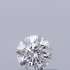 Certified Diamond GIA Carats 0.27 Color D Clarity VVS2  EX  EX  EX Fluorescence FNT Brown No Green No Milky No EyeClean 100%