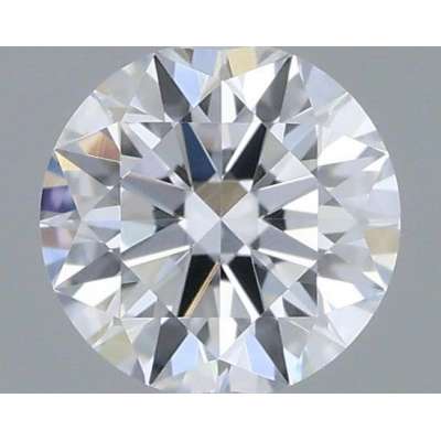 Certified Diamond GIA Carats 0.19 Color D Clarity VVS2  EX  EX  EX Fluorescence NON Brown No Green No Milky No EyeClean 100%