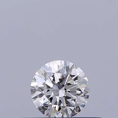 Certified Diamond GIA Carats 0.25 Color E Clarity VVS1  EX  EX  EX Fluorescence NON Brown No Green No Milky No EyeClean 100%