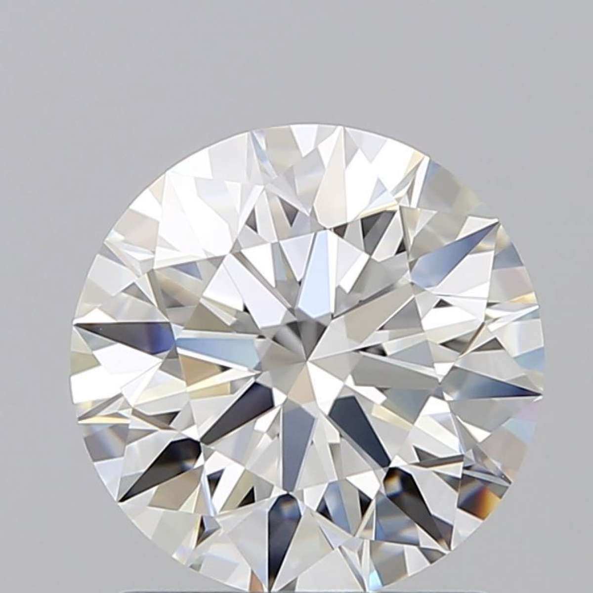Certified Diamond GIA Carats 1.51 Color H Clarity VVS2  EX  EX  EX Fluorescence FNT Brown No Green No Milky No EyeClean 100%