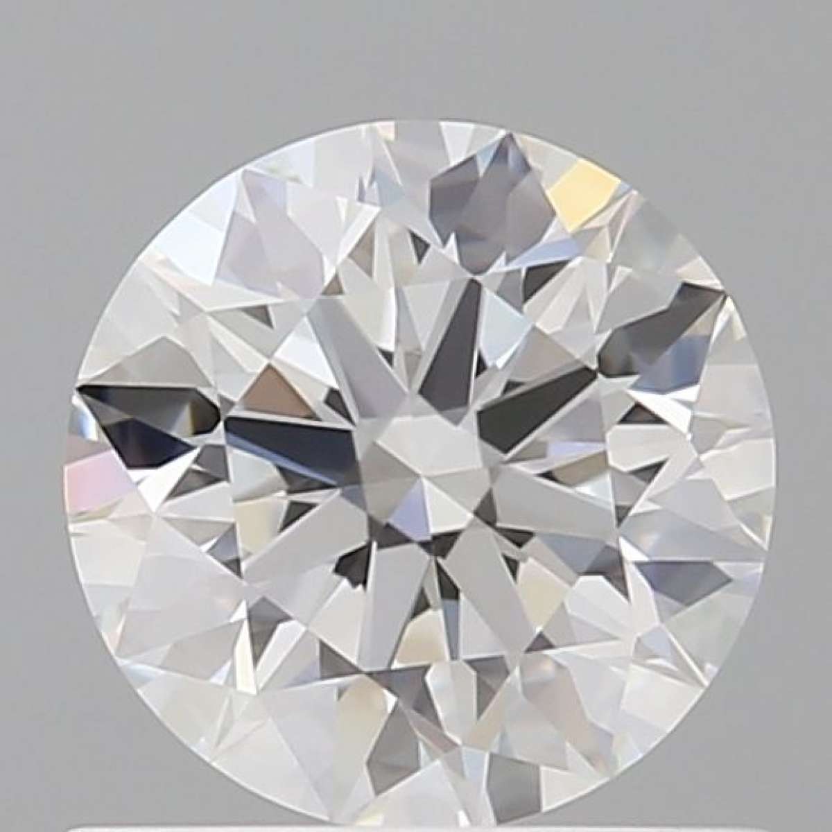 Certified Diamond GIA Carats 0.61 Color E Clarity VVS2  EX  EX  EX Fluorescence MED Brown No Green No Milky No EyeClean 100%