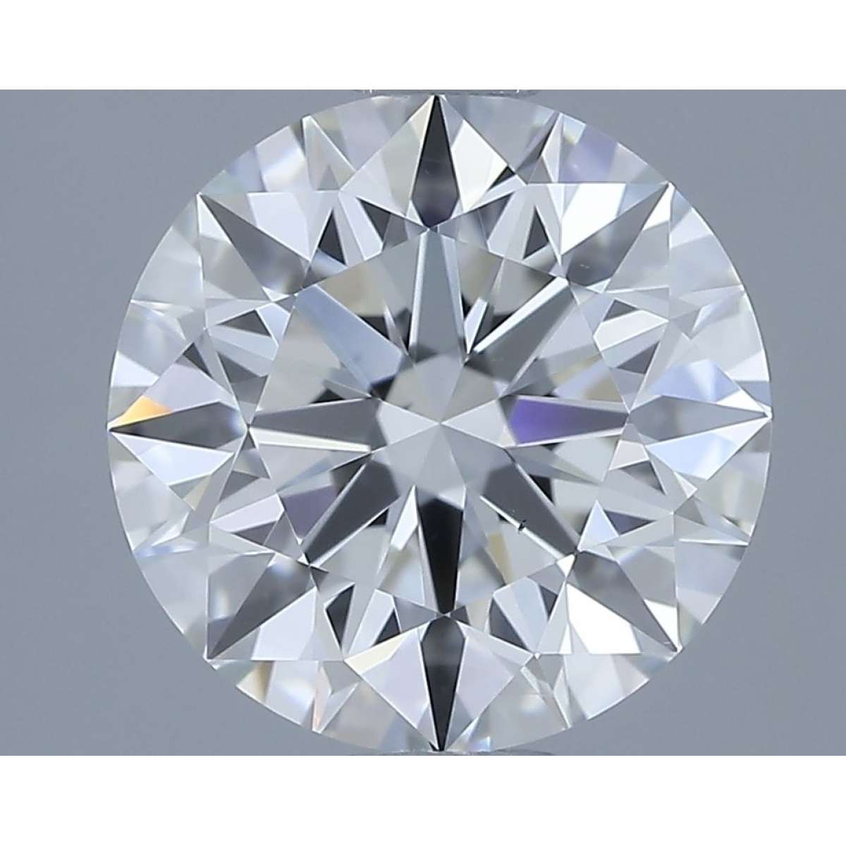 Certified Diamond HRD Carats 1.53 Color F Clarity VS2  EX  EX  EX Fluorescence NON Brown No Milky No EyeClean 100%