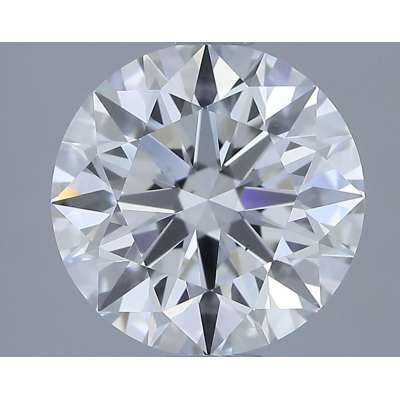 Certified Diamond HRD Carats 1.53 Color F Clarity VS2  EX  EX  EX Fluorescence NON Brown No Milky No EyeClean 100%