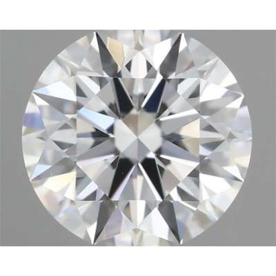 Certified Diamond HRD Carats 0.54 Color F Clarity VVS1  EX  EX  EX Fluorescence NON Brown No Green No Milky No EyeClean 100%