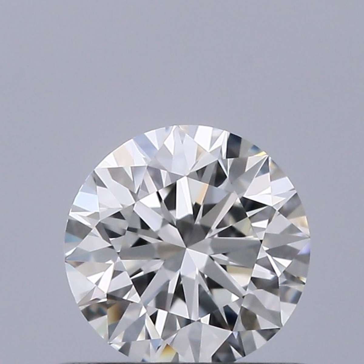 Certified Diamond IGI Carats 0.52 Color F Clarity IF  EX  EX  EX Fluorescence NON Brown No Milky No EyeClean 100%