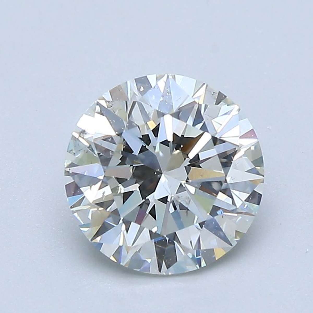 Diamante Certificato GIA Carati 1.7 Colore G Purezza SI1  EX  EX  EX Fluorescenza NON Brown No Green No Milky No EyeClean 100%