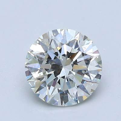 Diamante Certificato GIA Carati 1.7 Colore G Purezza SI1  EX  EX  EX Fluorescenza NON Brown No Green No Milky No EyeClean 100%