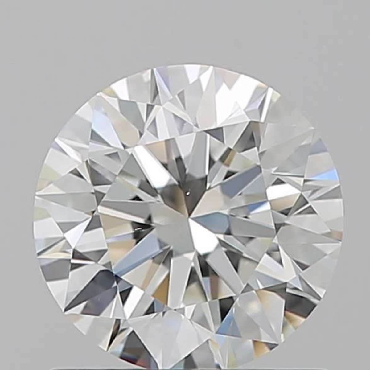 Certified Diamond GIA Carats 1.01 Color H Clarity VS2  EX  EX  EX Fluorescence FNT Brown No Milky No EyeClean 100%