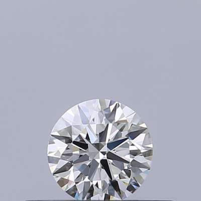Certified Diamond GIA Carats 0.26 Color E Clarity VVS1  EX  EX  EX Fluorescence NON Brown No Green No Milky No EyeClean 100%