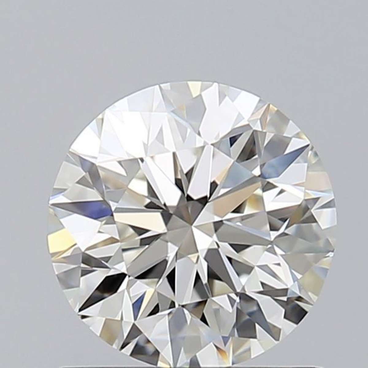 Certified Diamond GIA Carats 1.0 Color H Clarity VVS2  EX  EX  EX Fluorescence NON Brown No Green No Milky No EyeClean 100%