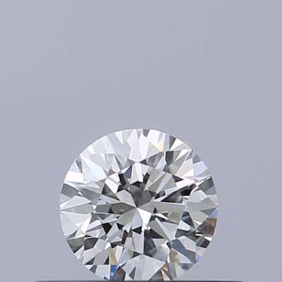 Certified Diamond IGI Carats 0.32 Color D Clarity VVS1  EX  EX  EX Fluorescence FNT Brown No Green No Milky No EyeClean 100%