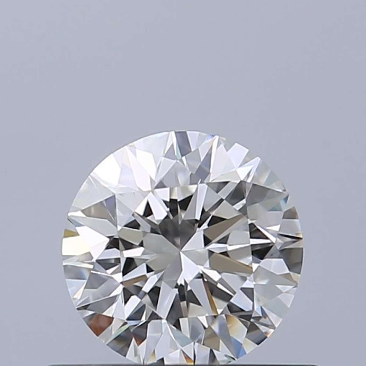 Certified Diamond GIA Carats 0.53 Color F Clarity VVS1  EX  EX  EX Fluorescence NON Brown No Milky No EyeClean 100%