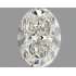 Diamante Certificato GIA Carati 0.9 Colore H Purezza VVS2  -  EX  EX Fluorescenza FNT Brown No Green No Milky No EyeClean 100%