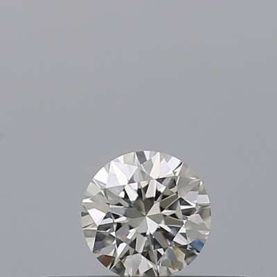 Certified Diamond IGI Carats 0.18 Color G Clarity VVS1  EX  EX  EX Fluorescence NON Brown No Milky No EyeClean 100%