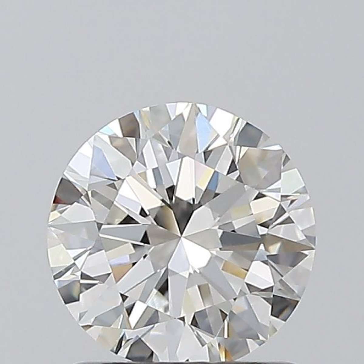 Certified Diamond HRD Carats 1.0 Color F Clarity IF  EX  EX  EX Fluorescence NON Brown No Green No Milky No EyeClean 100%