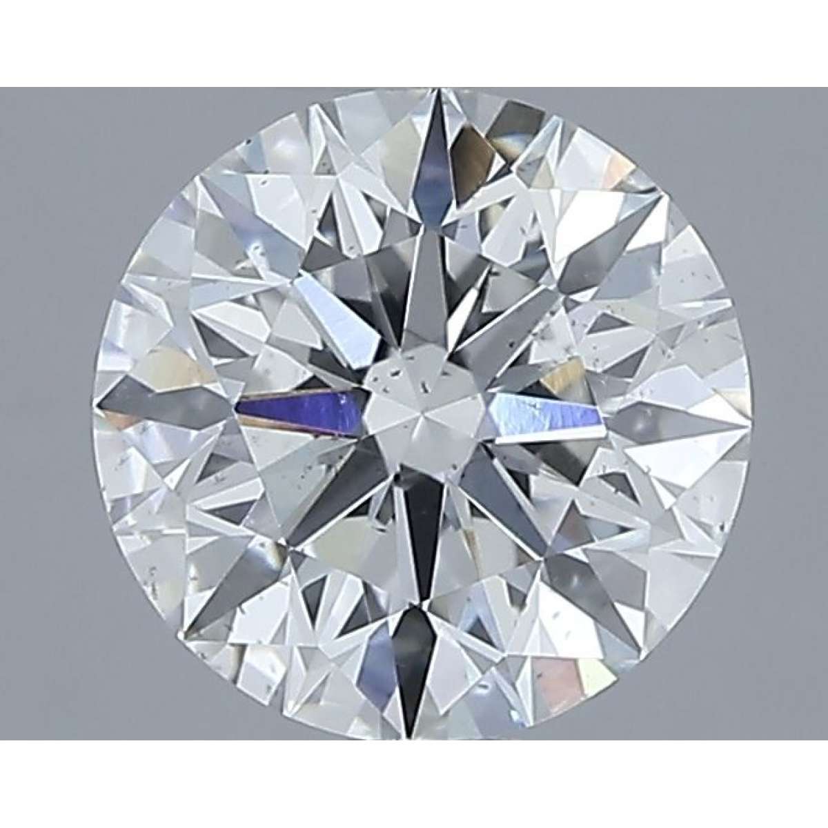 Certified Diamond GIA Carats 1.5 Color F Clarity SI1  EX  EX  EX Fluorescence NON Brown No Milky No EyeClean 100%