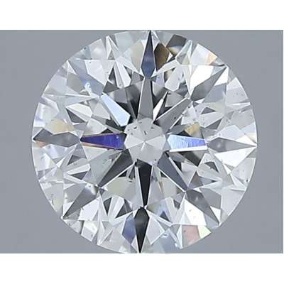Certified Diamond GIA Carats 1.5 Color F Clarity SI1  EX  EX  EX Fluorescence NON Brown No Milky No EyeClean 100%
