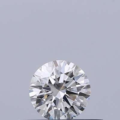 Diamante Certificato GIA Carati 0.26 Colore F Purezza IF  EX  EX  EX Fluorescenza NON Brown No Milky No EyeClean 100%