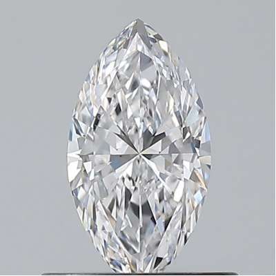Certified Diamond GIA Carats 0.5 Color D Clarity VVS2  -  EX  VG Fluorescence NON Brown No Green No Milky No EyeClean 100%