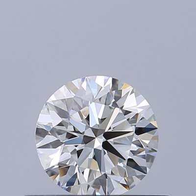 Certified Diamond GIA Carats 0.46 Color D Clarity IF  EX  EX  EX Fluorescence NON Brown No Green No Milky No EyeClean 100%